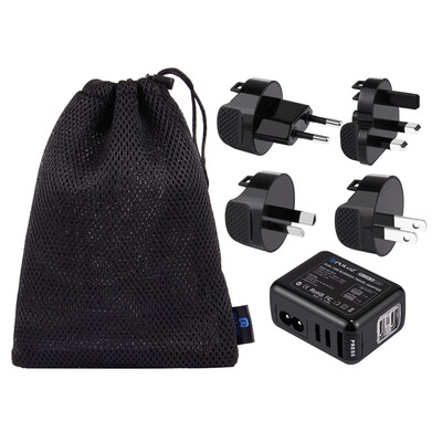 

Replacement for GoPro Charger Set Dual Ports USB Wall Charger UKEUUSAU Plug Travel Power Adapters