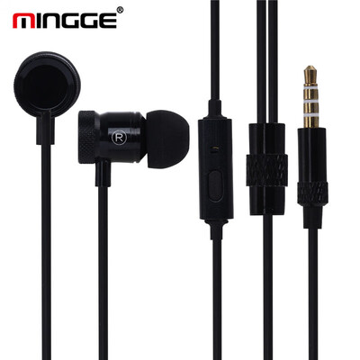 

Direct sales name MINGGE-M900 metal in-ear subwoofer headphones universal compatible music mobile phone headset