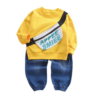 

Infant Clothing For Baby Girls Clothes Set 2019 Autumn Winter Baby Boys Clothes T-shirtPant Costume Outfit Suit Newborn Clothes