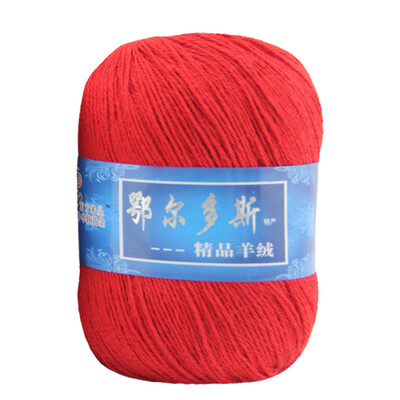 

Gobestart 1pc Soft Cashmere Yarn Hand-knitted Mongolian Woolen DIY Weave Thread