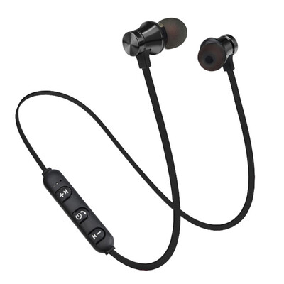 

XT-11 Bluetooth 41 Wireless In-ear Headphones Outdoor Sport Headsets Music Earphone Magnetic Suction Built-in Microphone Line Con