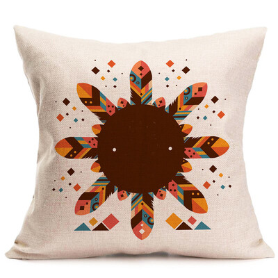 

〖Follure〗New Bohemian Pattern Throw Pillow Cover Car Cushion Cover Pillowcase Home Decor