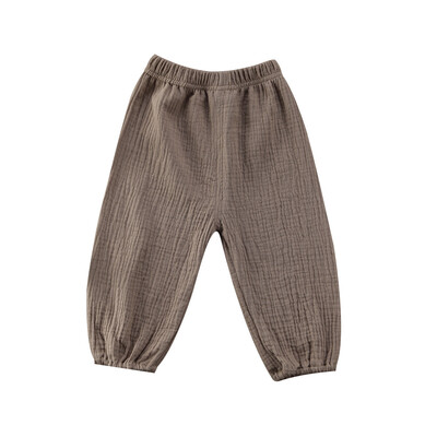 

UK Wrinkled Cotton Vintage Bloomers Kids Baby Bottoms Trousers Legging Pants New