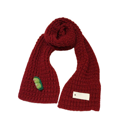 

5-8T Children Boys Girls Scarf Fashion Winter Kids Scarves Warm Cute Soft Scarf Collar Knitted Children Stretch Neck Ring
