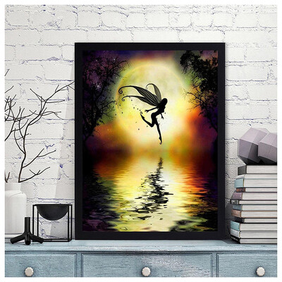 

Toponeto Embroidery Paintings Rhinestone Pasted DIY Diamond Painting Cross Stitch