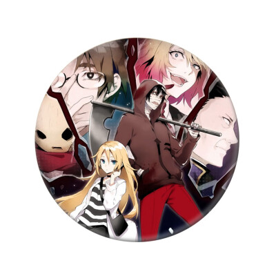 

1pcs Anime Angels of Death Cosplay Badge Cartoon Rachel Gardner Ray Brooch Pins Zack Collection bags Badges for Backpacks