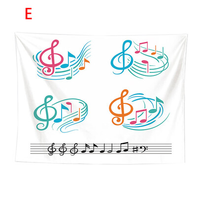 

Toponeto Music Tapestry Fabric Wall Hanging Decor for Bedroom Living Room Dorm