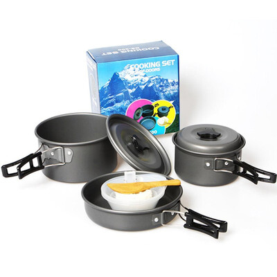 

SUNIONS outdoor picnic camping mountaineering cookware pot set 17950-17964