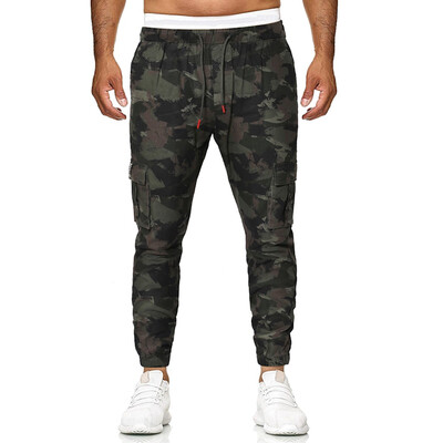 

Tailored Mens Camouflage Casual Pocket Slim Fit Sport Long Jeans Pants Trousers