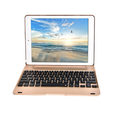

F19 Wireless Keyboard Folio Folding Case Cover Tablet Stand Ultra Thin Wireless BT 30 for ipad air2 ipad pro 97