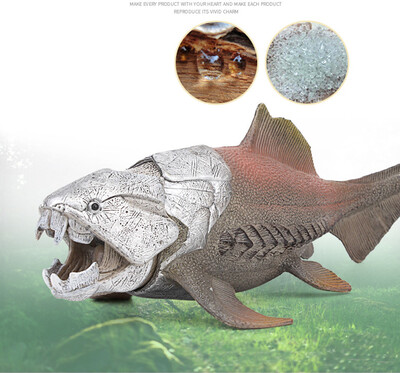

YIWULASea Animal World Desktop Decoration Model Dunkleosteus Toy Figure for Kids