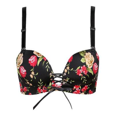 

2019 Women Super Push Up Drawstring Bras Smooth Padded Underwear Bra Wireless Comfort Adjust Female Intimates Tops