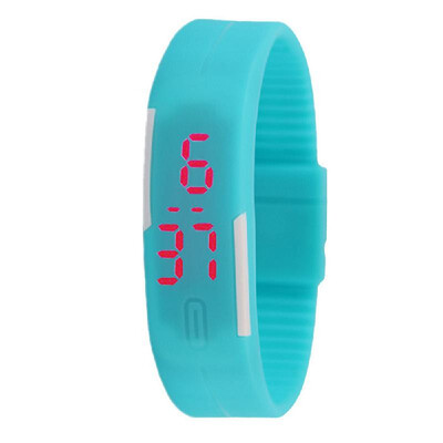 

LED Display Digital Watch Silicone Childrens Watch Digital Sport Wristwatch Birthday Party Favors Supplies Toys Gifts for Kids To