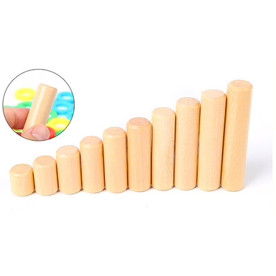 

YIWULAColourful Puzzle Teaching Tool Math Number Wood Board Preschool Toy Kid