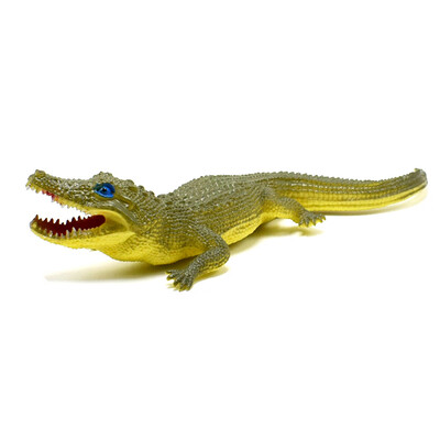 

Tailored Education Simulated Crocodile Model Cartoon Toy Best For Kids To Learn In School