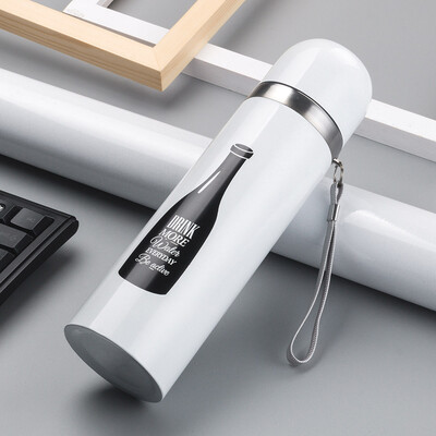 

Gobestart Portable Stainless Steel Vacuum Flask Thermos Coffee Cup Travel Water Bottle