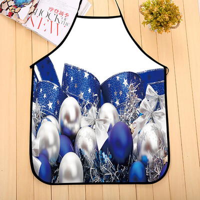 

Tailored Christmas Decoration Waterproof Apron Kitchen Aprons Dinner Party Apron