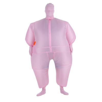 

Funny Adult Size Inflatable Full Body Costume Suit Air Fan Operated Blow Up Fancy Dress Halloween Sports Party Fat Inflatable Jump
