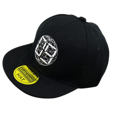 

Baby 09 Digital Flat Cap Sports Cap Kids KIOS Letter Flat Cap Hip Hop Cap Color Matching Hat Adjustable Hat