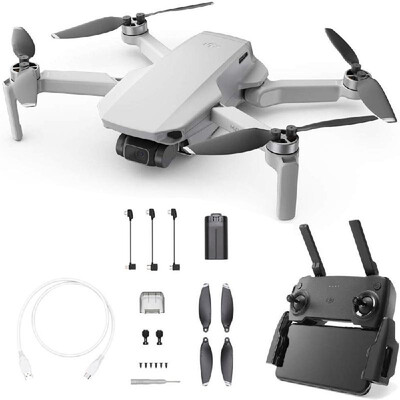 

DJI Mavic Mini Fly More Combo 4KM FPV Drone with 27K Camera 3-Axis Gimbal 30mins Flight Time 249g Ultralight GPS RC Quadcopter