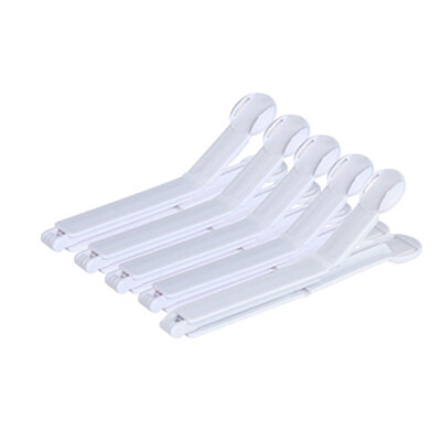 

Toponeto 5Pcs Food Plastic Sealed Clip Bags Clip With Date Mark Snack Sealing Clips