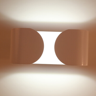 

Gobestart Creative Round Spiral Wall Light LED Decoration Room Living Room Spotlight Aisle