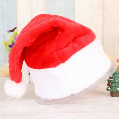

Xmas Official Plush Santa Claus Hat & Comfort Liner Christmas Halloween Costume