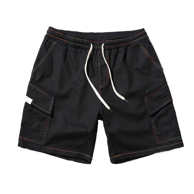 

Gobestart Mens Pocket Short Pants Casual Solid Color Straight Slim Fit Trousers Jeans