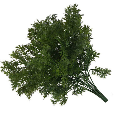 

Artificial Plastic Flower Leaves Branch Lifelike Parsley Floral Home Decoration Photo Props