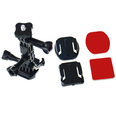 

11PCSSet Helmet Side Mount Replacement for Gopro Hero 65433Xiaomi Yi 4K Action Camera Helmet Tripod Kit