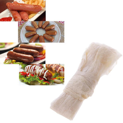 

28-30mm Dry Intestine Sausage Hot Dog Salami Meat Casing Coat Cooking Tools