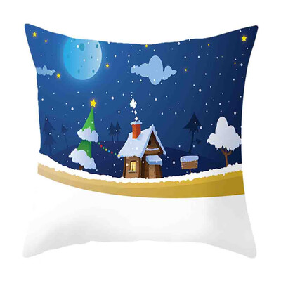 

Tailored Christmas Pillow Cover Decor Pillow Case Sofa Waist Throw Cushion Cover