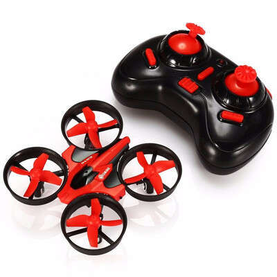 

Mini UFO Quadcopter Drone 24G 4CH 6 Axis Headless Mode Remote Control Nano Quadcopter RTF