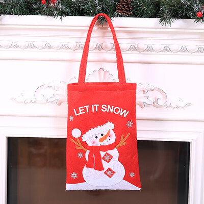 

Tailored Santa Claus Kids Candy Present Bags Handbag Pouch Wedding Sack Gift Bag