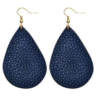 

Lightweight Leather Drop Earrings for Women Girls Boho Teardrop Dangle Earring Set