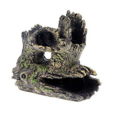 

Aquarium Resin Crafts Ornament Fishes Shrimps Breeding Hiding Cave Decoration Wood Shape