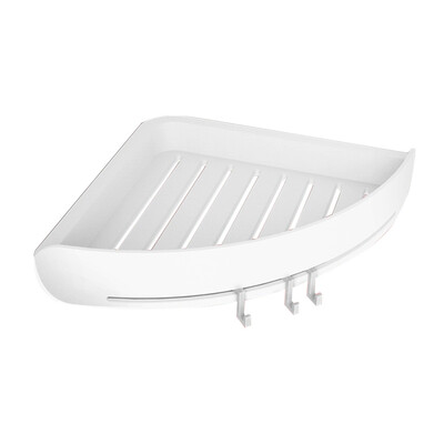 

〖Follure〗Bathroom Triangular Shower Shelf Corner Bath Storage Holder Organizer Rack