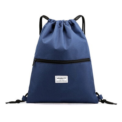 

Tailored Fashion Unisex Waterproof Zipper Bundle Rope Travel Sport Backpack School Bags