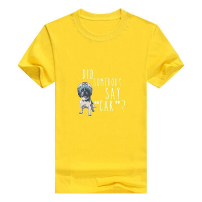 

French Bulldog Gifts Did Somebody Say Car Frenchie Juniors Mans t-Shirt