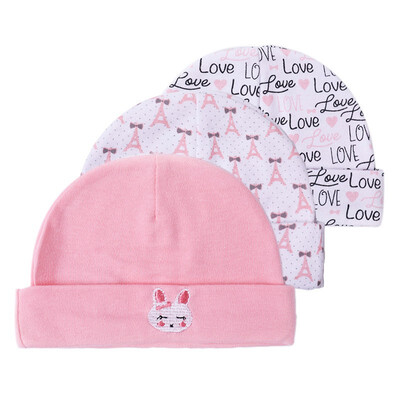 

2018 Top Fashion Unisex 123Pcslot Baby Accessories Newborn 0-6Months Baby Hats Infant Baby Boys Girls For Babies