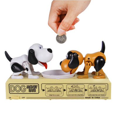 

YIWULARob Money Storage Toy Puppy Offensive Defensive Kids Desktop Double Game Gifts