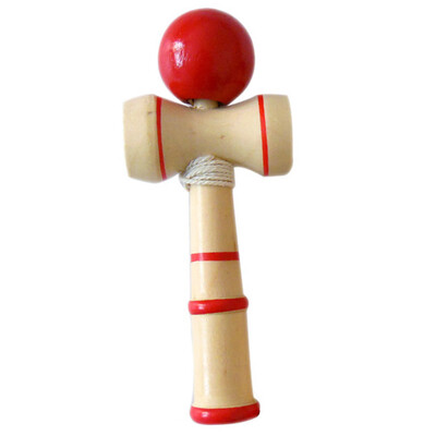 

Siaonvr Kid-Kendama-Ball-Japanese-Traditional-Wood-Game-Balance-Skill-Educational-Toy DB