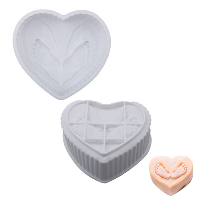 

Parent-Child Love Silicone Cake Mold Heart-Shaped Mousse Mold Baking Tool Decoration