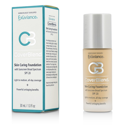

EXUVIANCE - CoverBlend Skin Caring Foundation SPF20 - Blush Beige 30ml1oz