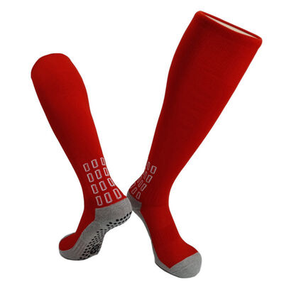 

New Hot Adult Kids Knee High Football Sock Outdoor Running Cotton And Rubber Anti-Slip Breathable Socks Cycling Socks