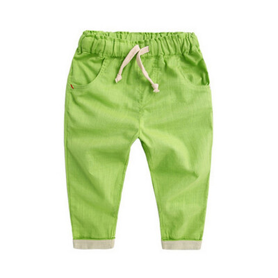 

Baby Boys girls pants new spring kids clothing cotton baby long trousers baby girl Pencil Pants baby boys girls clothing LH7s