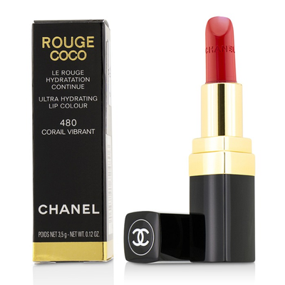 

CHANEL - Rouge Coco Ultra Hydrating Lip Colour - 480 Corail Vibrant 35g012oz