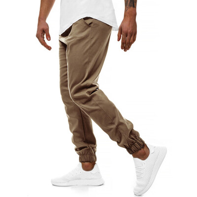 

Gobestart Mens Casual Fitness Bodybuilding Pocket Skin Full Length Sports Pants