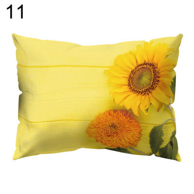 

Vintage Flower Printed Throw Pillow Protector Case Cushion Cover Bedding Article