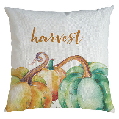 

〖Follure〗Thanksgiving Pillow Cover Pillowcases Decorative Home Decoration45x45cm